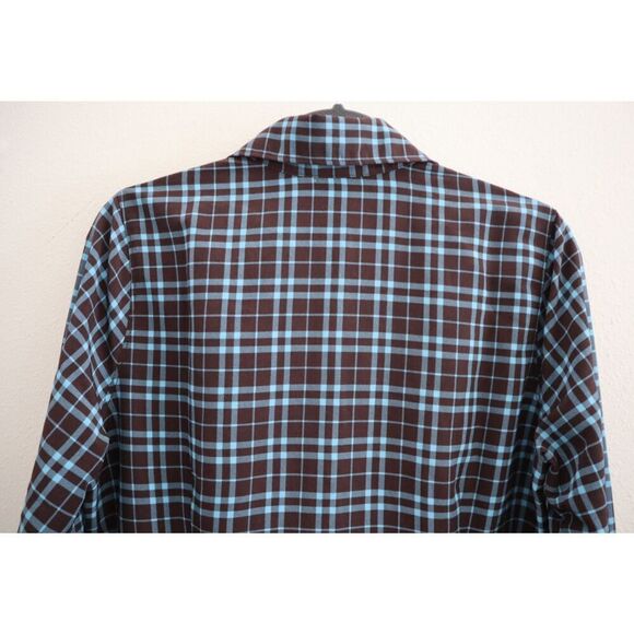 Levi’s A4580-0000 Women's Sz S Blue Plaid Jasper The Everyday Casual Blouse - Picture 6 of 9